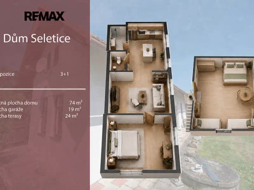 Prodej domu 61 m², pozemek 237 m²
