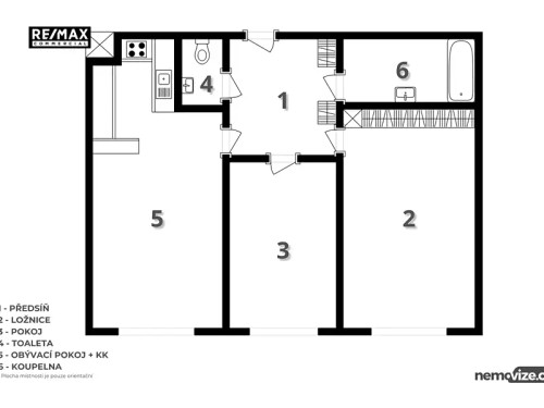 Prodaný byt 3+kk 63 m²