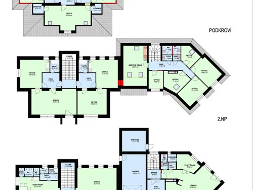Prodej vily 740 m², pozemek 1350 m²