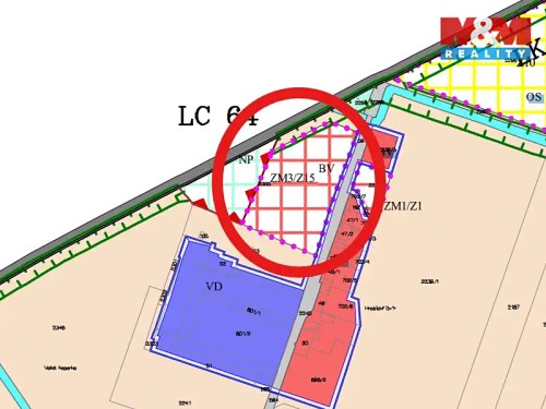 Prodej stavebního pozemku 1658 m²