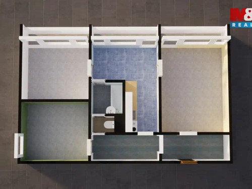 Prodaný  byt 3+1 62 m²