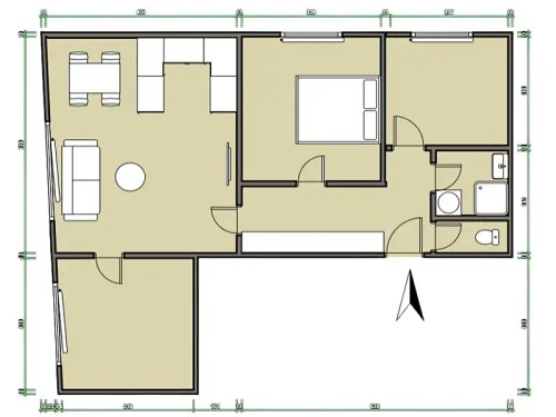 Prodaný byt 4+kk 61 m²