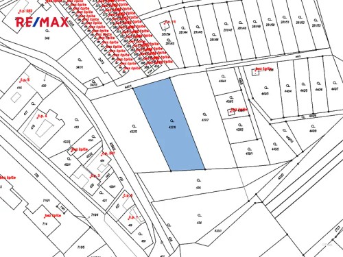 Prodej stavebního pozemku 1578 m²