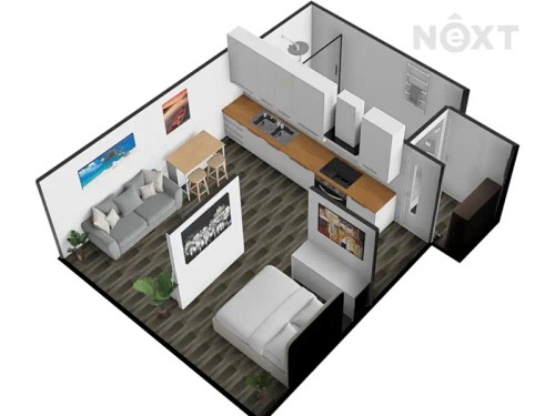 Prodej bytu 1+kk 39 m²