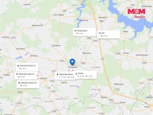 Prodej stavebního pozemku 980 m²