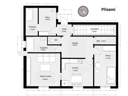 Prodej domu 145 m², pozemek 406 m²