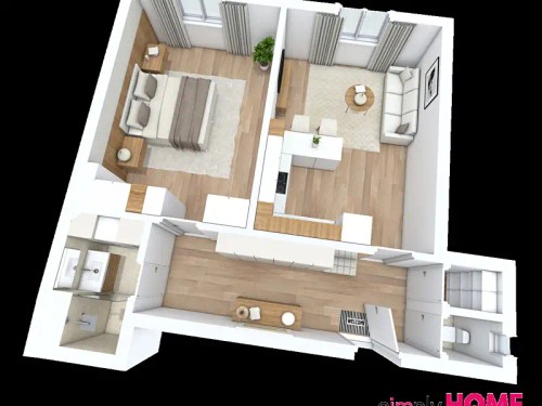 Prodaný byt 2+kk 57 m²