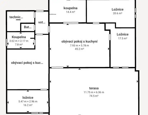 Prodej domu 186 m², pozemek 2232 m²