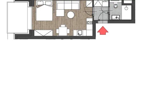 Prodej bytu 1+kk 27 m²