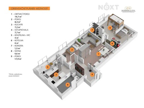 Prodej chaty 76 m², pozemek 884 m²