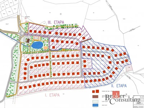 Prodej stavebního pozemku 855 m²