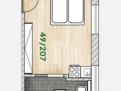 Prodej bytu 1+kk 16 m²
