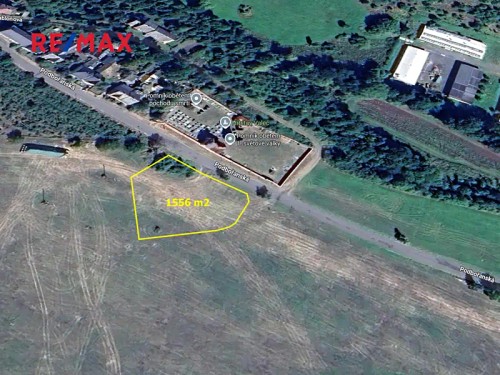 Prodej stavebního pozemku 1556 m²