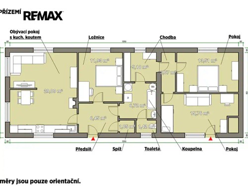 Prodej domu 96 m², pozemek 1978 m²