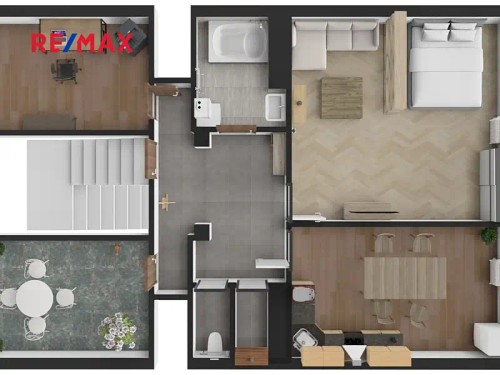 Prodej bytu 1+1 71 m²