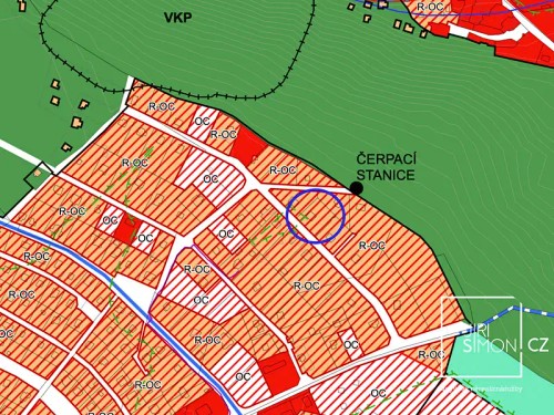Prodej stavebního pozemku 780 m²