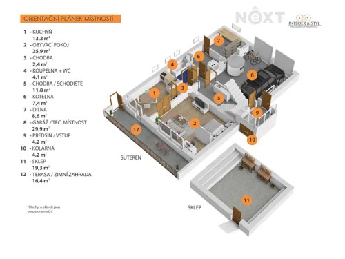 Prodej domu 425 m², pozemek 935 m²