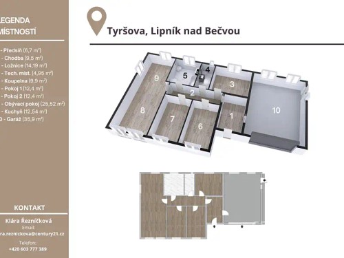 Prodej domu 180 m², pozemek 881 m²
