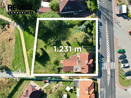 Prodej stavebního pozemku 1231 m²