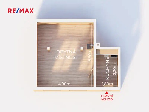 Prodej chaty 33 m², pozemek 2015 m²