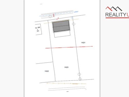 Prodej stavebního pozemku 842 m²