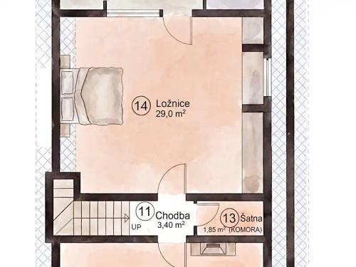 Prodej domu 180 m², pozemek 1000 m²
