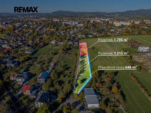 Prodej stavebního pozemku 3958 m²