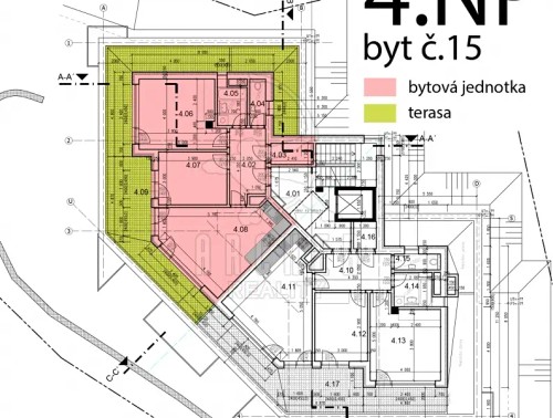 Prodej bytu 3+kk 123 m²