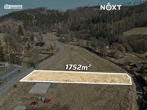 Prodej stavebního pozemku 1752 m²