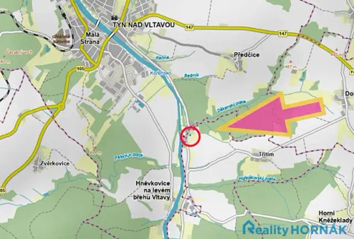Prodej stavebního pozemku 500 m²