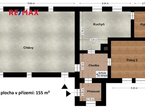 Prodej domu 300 m², pozemek 2000 m²