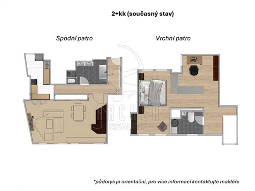 Prodej bytu 2+kk 106 m²