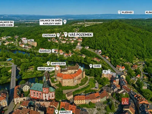 Prodej stavebního pozemku 1803 m²