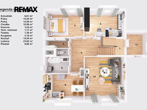 Prodej domu 202 m², pozemek 3510 m²