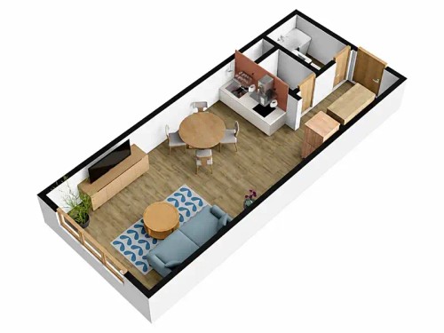 Prodaný byt 1+kk 30 m²