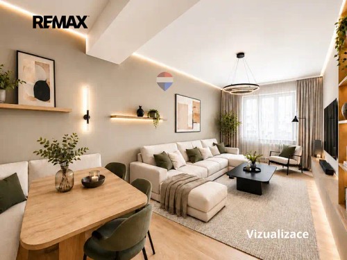 Prodaný byt 2+1 52 m²