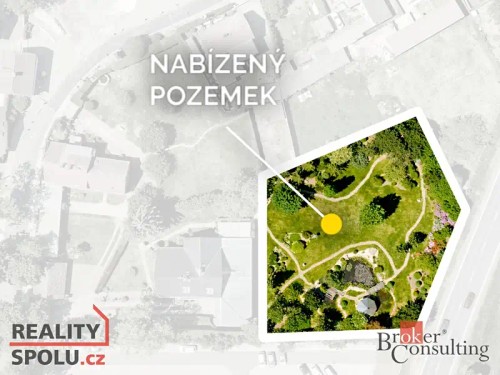 Prodej stavebního pozemku 1640 m²