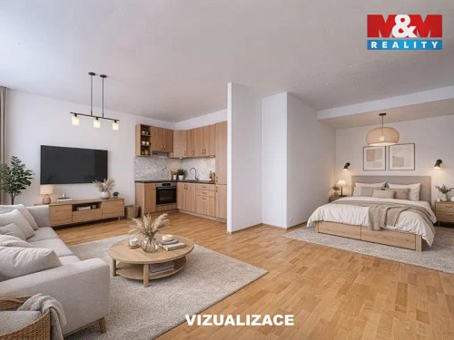 Prodaný byt 1+kk 39 m²