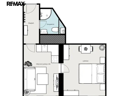 Prodej bytu 2+kk 39 m²