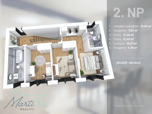 Prodej bytu 4+kk 142 m²