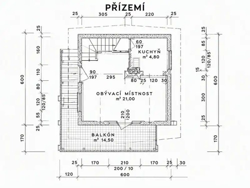 Prodej chaty 85 m², pozemek 467 m²
