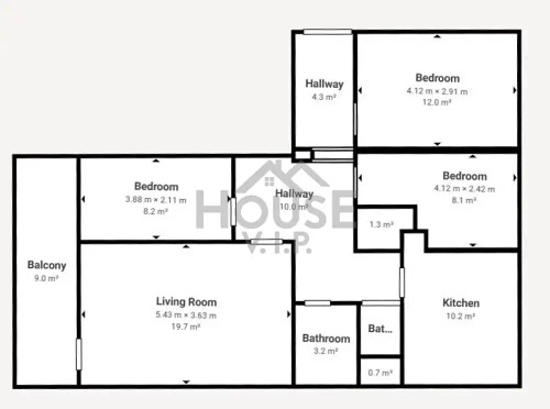 Prodej bytu 4+1 92 m²