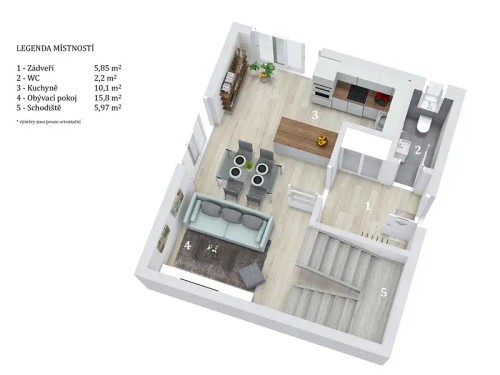 Prodej bytu 3+kk 96 m²