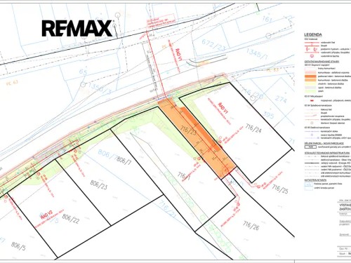 Prodej stavebního pozemku 918 m²