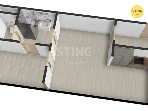 Prodej bytu 2+kk 45 m²