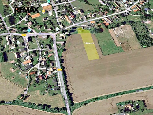 Prodej stavebního pozemku 2989 m²