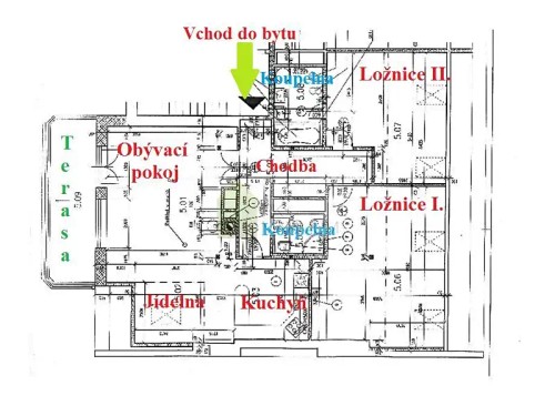 Prodej bytu 3+kk 137 m²