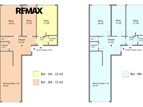 Prodaný byt 4+kk 95 m²
