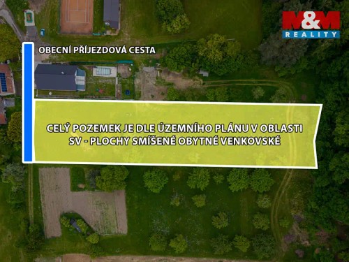 Prodej stavebního pozemku 4508 m²