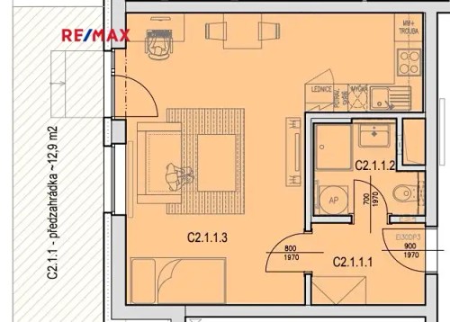 Prodaný byt 1+kk 37 m²